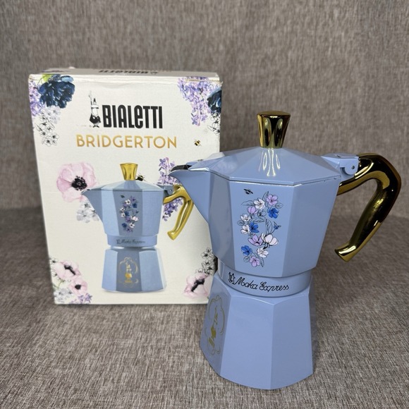 Bialetti Other - Bialetti Moka Express Bridgerton Iconic stovetop Espresso 6 Cup